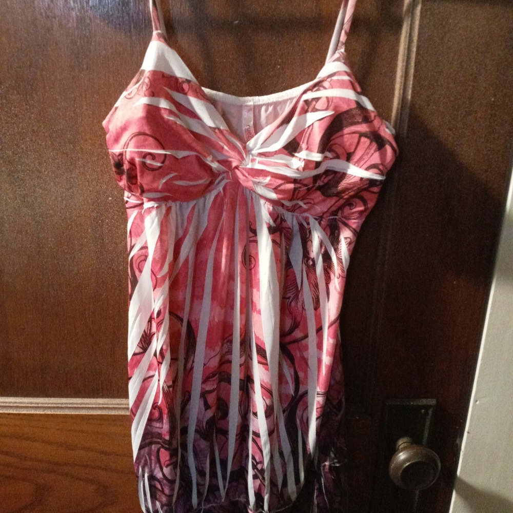 RUE 21 Tank pink, salmon size small